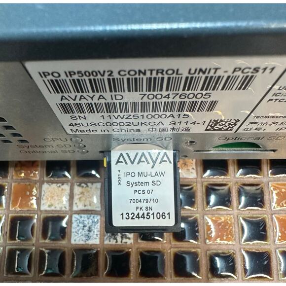13 Avaya Phones model 1616 and 9508, Control Unit IP Office 500 V2 PCS11 - Picture 9 of 9